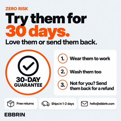 Ebbrin Padded Compression Work Socks For Foot Pain